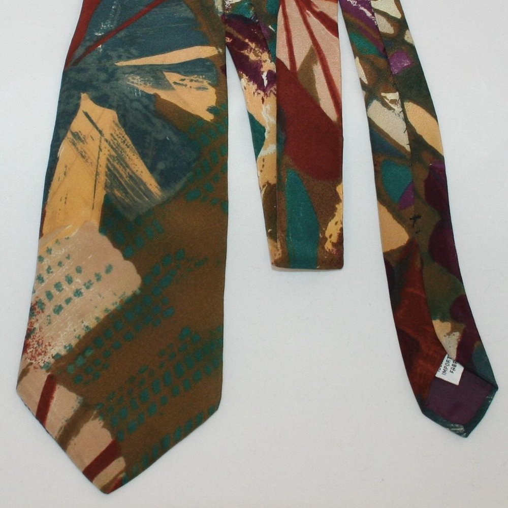 Barrington Abstract Silk Tie